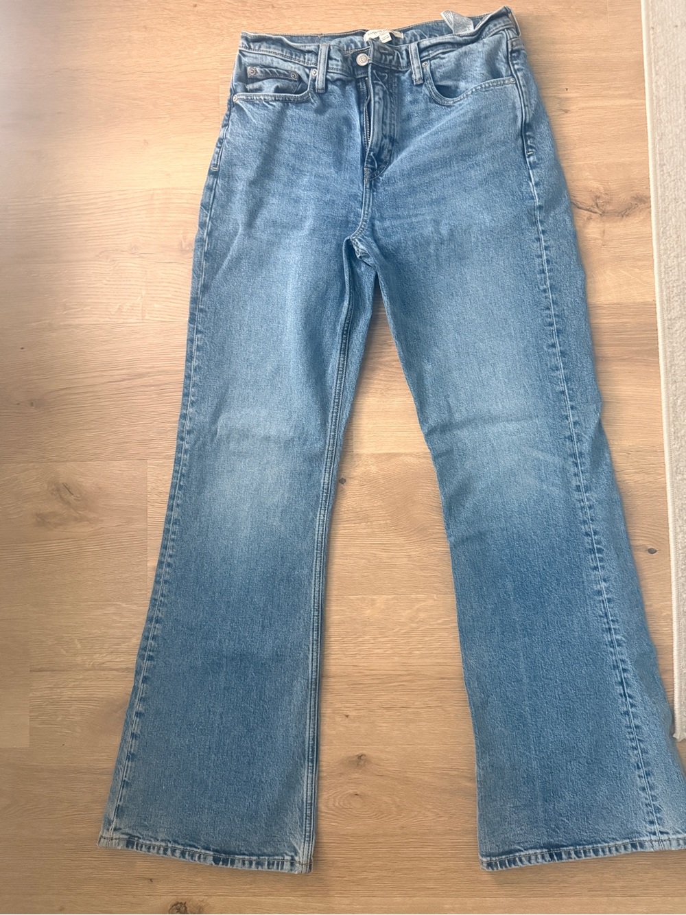 Banana Republic Light Wash Boot-Cut Jeans